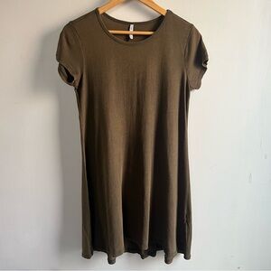 Z Supply | Dresses | Z Supply Paxton Jersey Dress In Palm Green Xs |  Poshmark